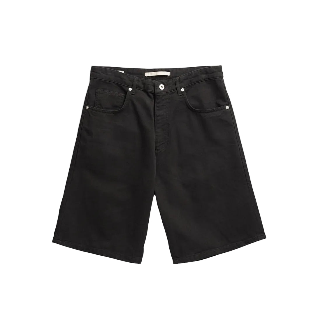 Norse Projects Korshavn Relaxed 5 Pocket Heavy Twill Short Black