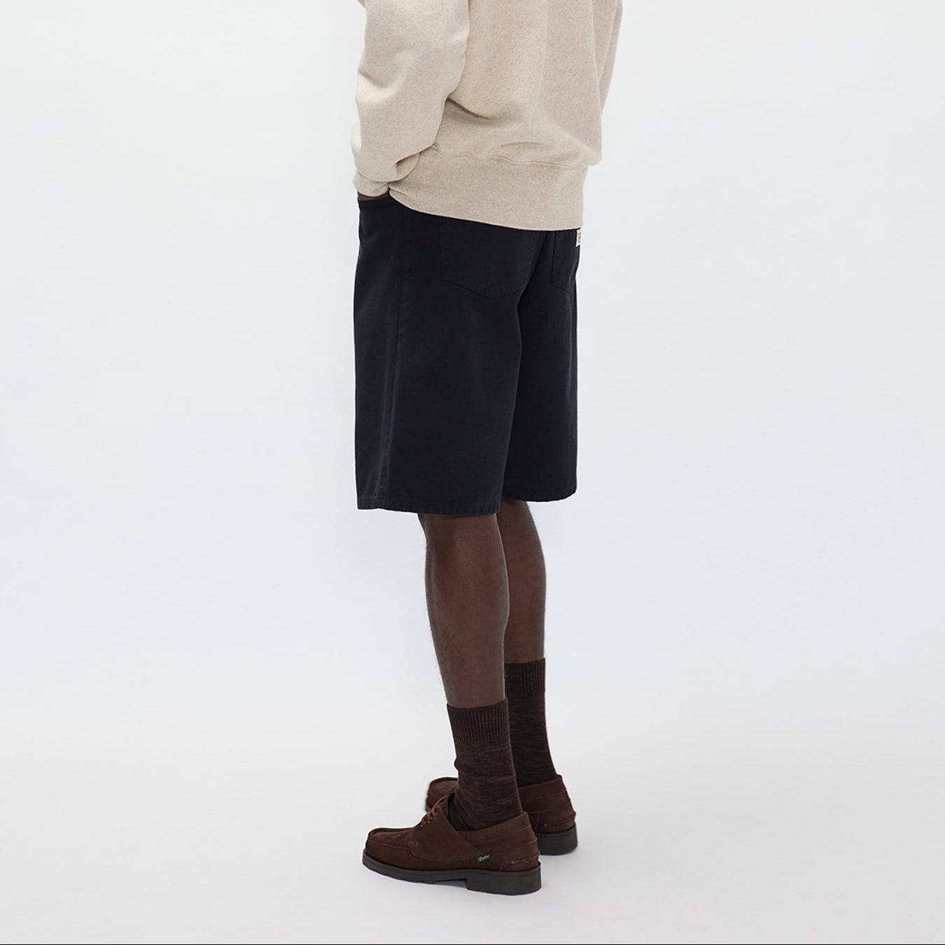 Norse Projects Korshavn Relaxed 5 Pocket Heavy Twill Short Dark Navy