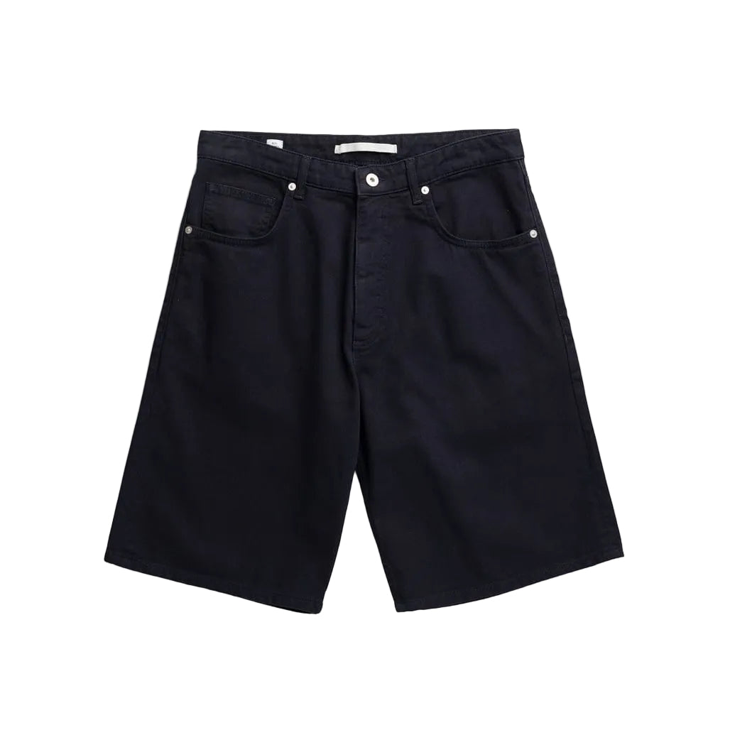 Norse Projects Korshavn Relaxed 5 Pocket Heavy Twill Short Dark Navy