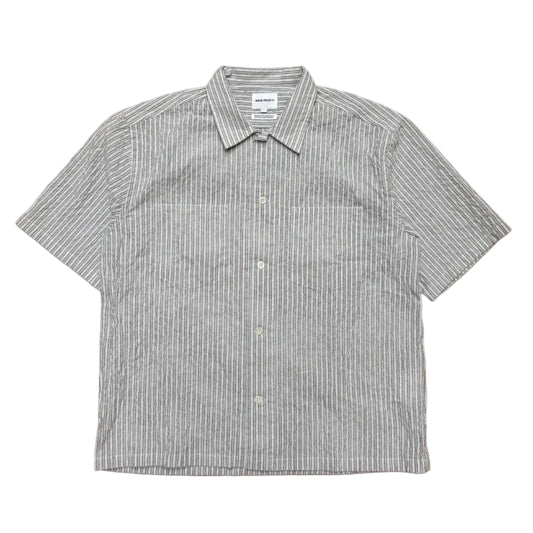 Norse Projects Mols Striped SS Camp Shirt Multi Color Stripe
