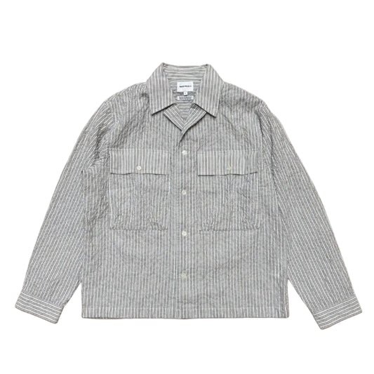 Norse Projects Mols Hunting Stripe Shirt Multi Color Stripe