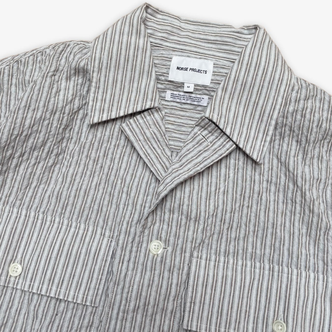 Norse Projects Mols Hunting Stripe Shirt Multi Color Stripe