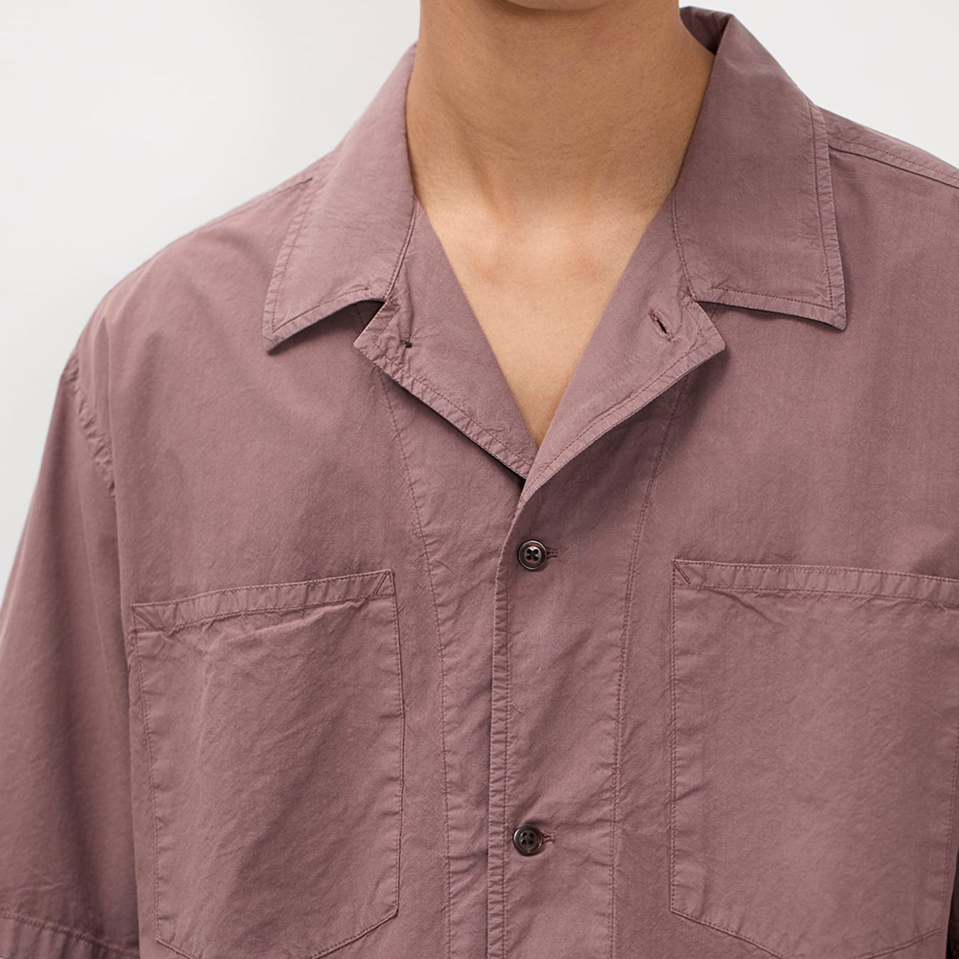 Norse Projects Mols Tencel SS Shirt Peppercorn