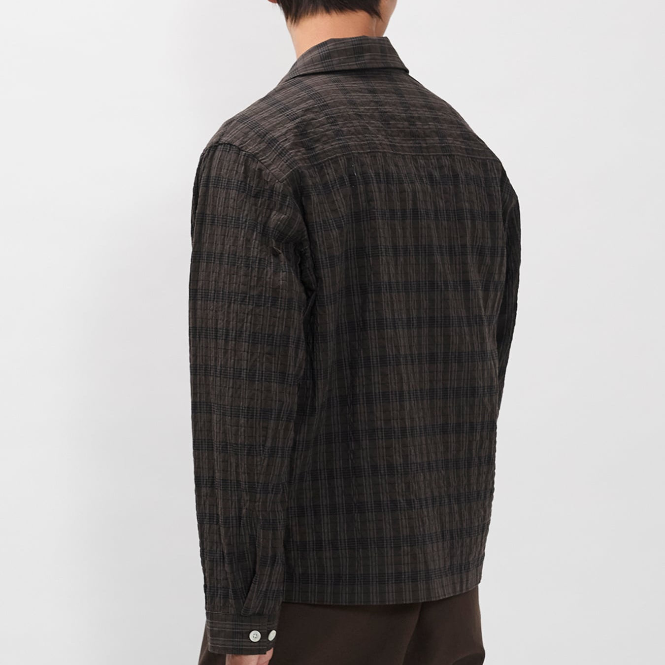 Norse Projects Mols Hunting Check Shirt Delicioso Brown