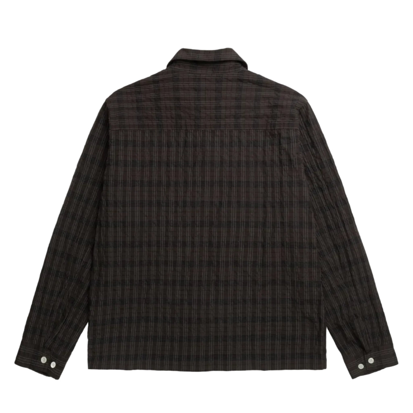 Norse Projects Mols Hunting Check Shirt Delicioso Brown