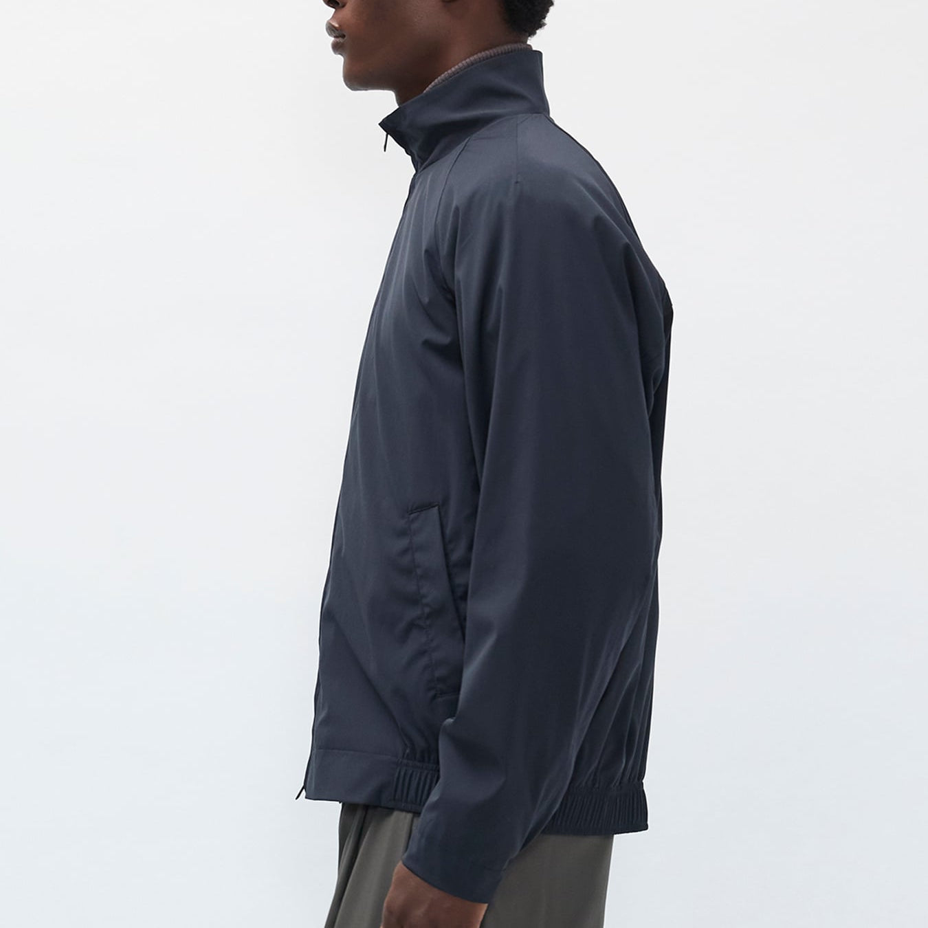 Norse Projects Korso Alpinix 37,5 Wool Harrington Jacket Dark Navy