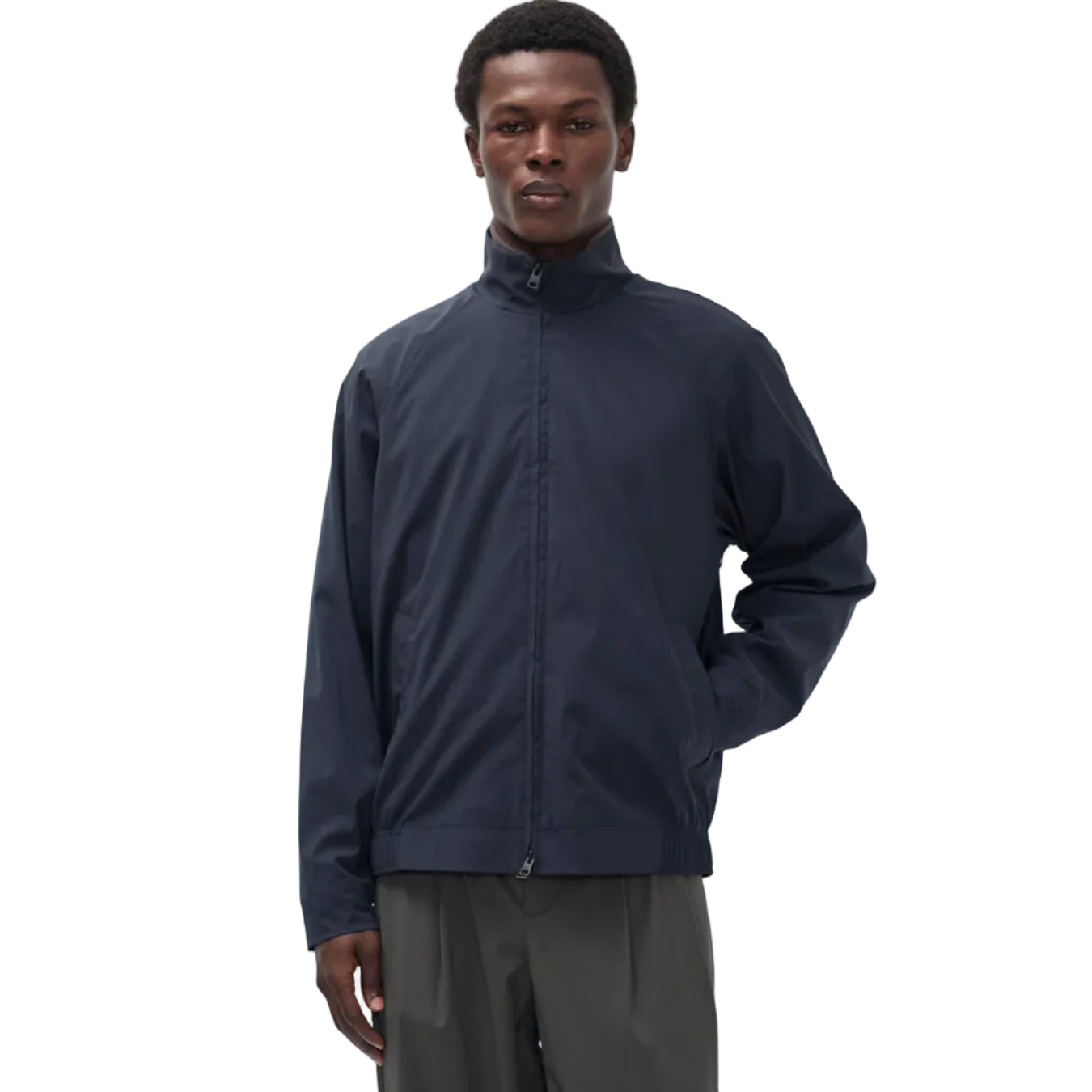 Norse Projects Korso Alpinix 37,5 Wool Harrington Jacket Dark Navy