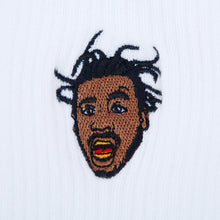 Load image into Gallery viewer, Supa Dupa Ol’ Dirty Bastard Socks White
