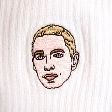 Load image into Gallery viewer, Supa Dupa Eminem Socks White
