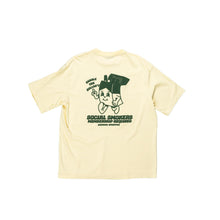 Load image into Gallery viewer, Goodies Sportive Social Smokers Tee Butter

