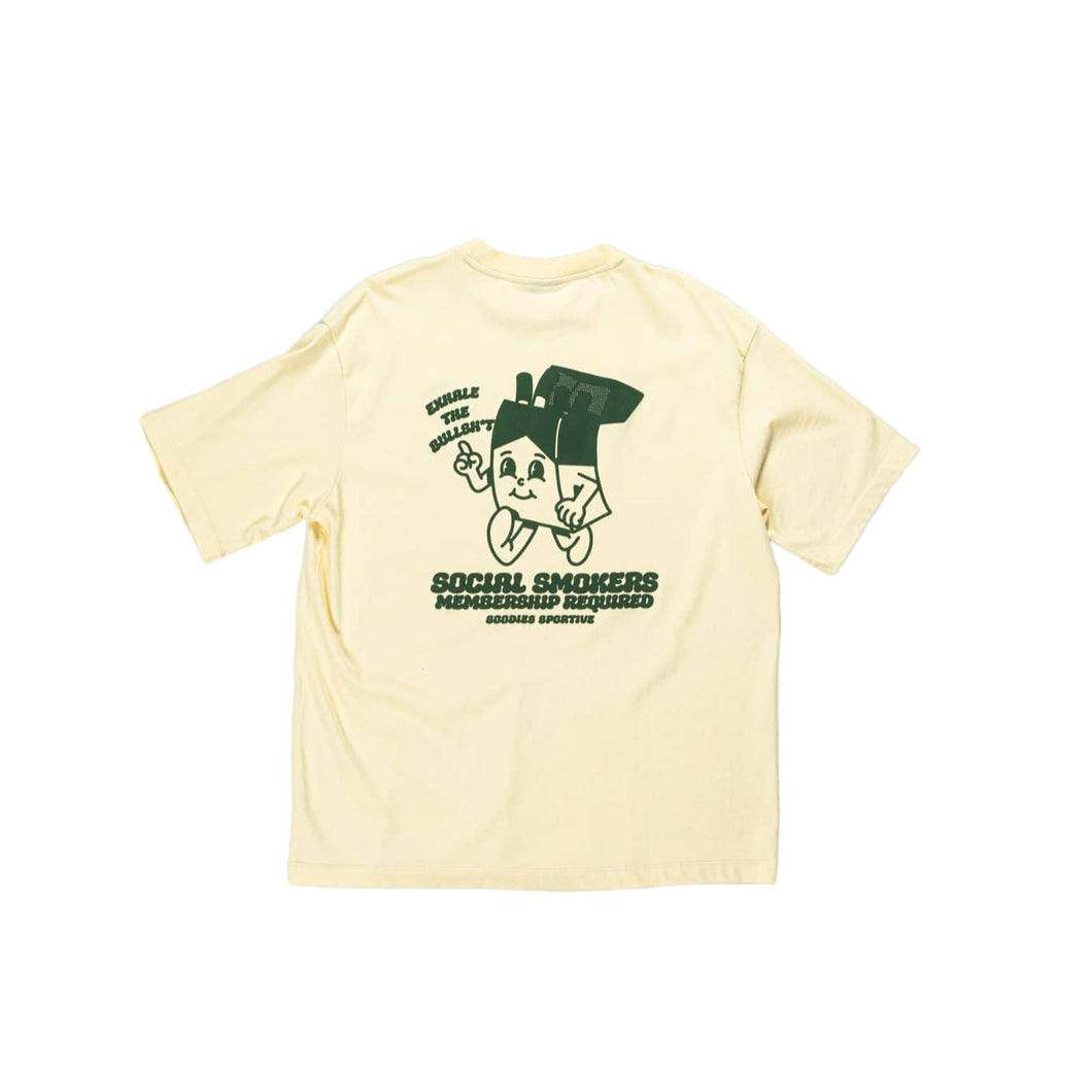 Goodies Sportive Social Smokers Tee Butter