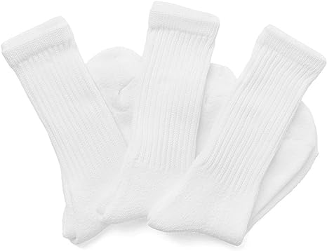 Healthknit Socks 3 Pack White