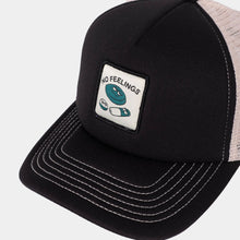 Load image into Gallery viewer, No Problemo No Feelings Trucker Cap Black
