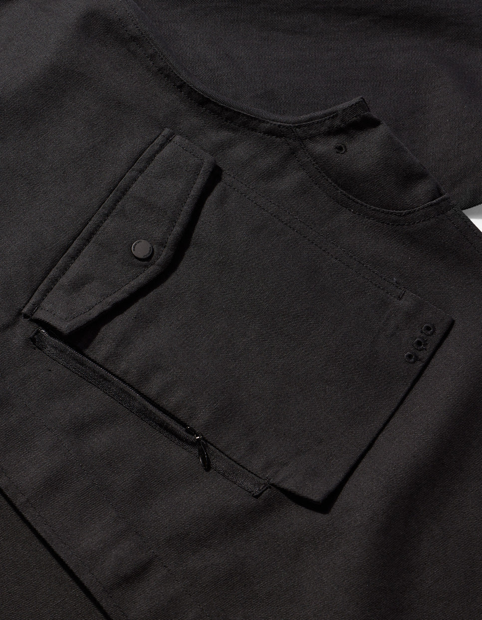 Maharishi Militype Organic Custom Shirt Black