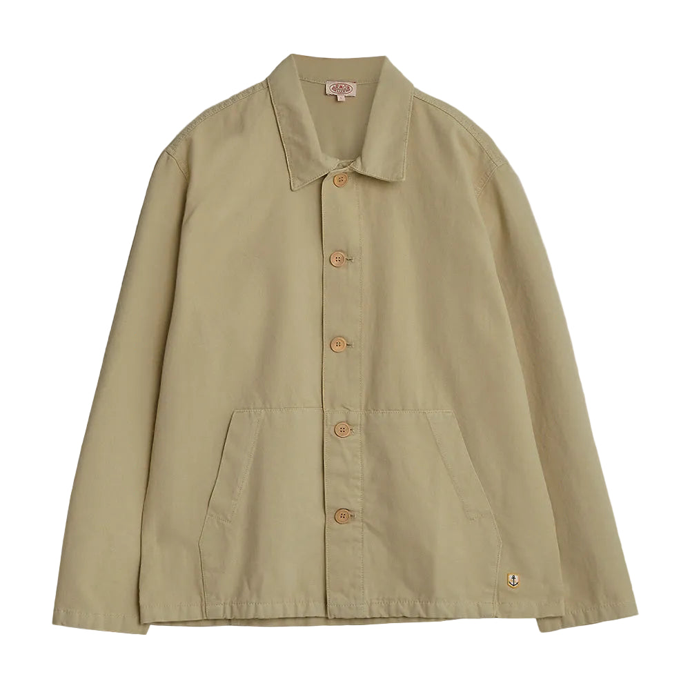 Armor Lux Fisherman Jacket Gravel Ecru