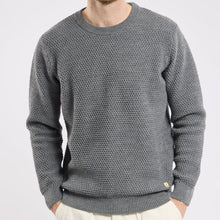 Load image into Gallery viewer, Armor Lux Wool Knit Crew Neck Misty Grey
