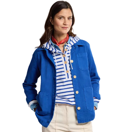 Armor Lux Womens Fisherman's Jacket Mazarine