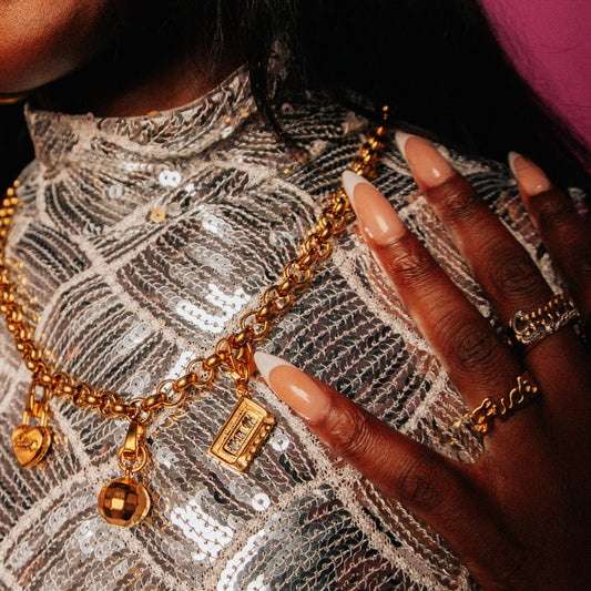 Hoops and Chains Belcher Chain