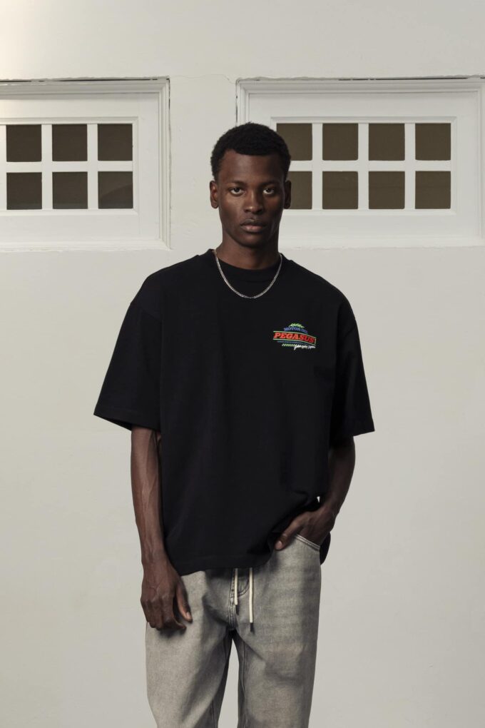 Goodies Sportive Motor Oil Tee Black