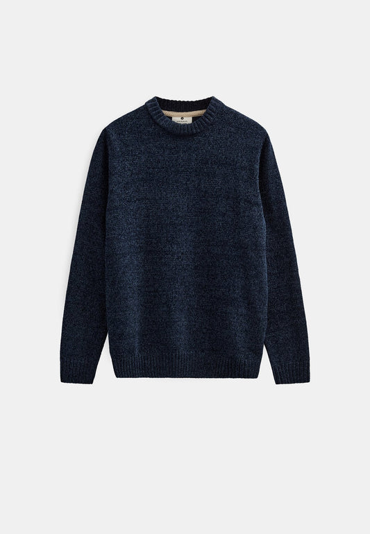 Anerkjendt Aksune Chenile Knit Sky Captain