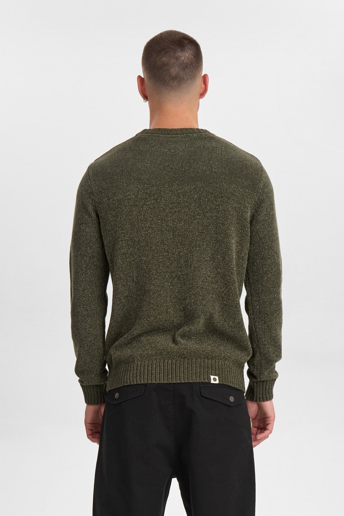 Anerkjendt Aksune Chenile Knit Forest night