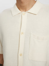 Load image into Gallery viewer, Anerkjendt AKSVEND S/S KNIT SHIRT Tofu
