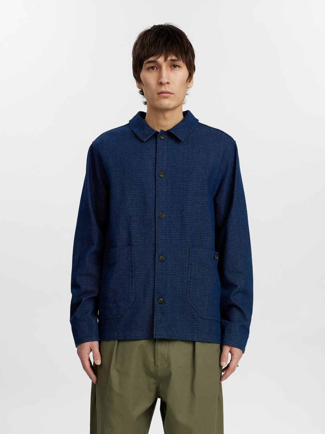 Anerkjendt AKOSCAR POCKET OVERSHIRT Sky Captain