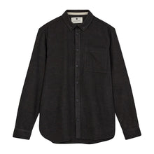 Load image into Gallery viewer, Anerkjendt Akkonrad 2 Tone Brushed Shirt Forest Night

