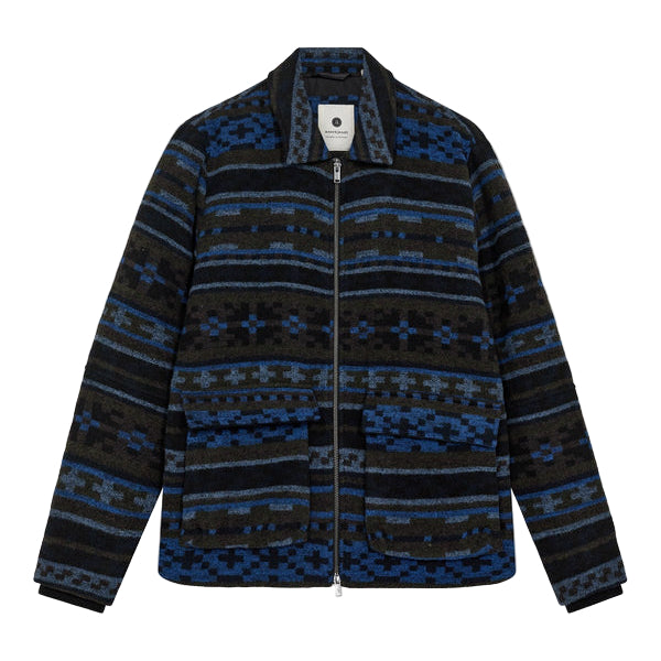 Anerkjendt Akbruce Wool Jacket Sky Captain