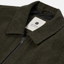 Load image into Gallery viewer, Anerkjendt Akbruce Wool Jacket Forest Night
