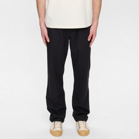 Anerkjendt Ela Pants Akjan Cotton/Linen Caviar