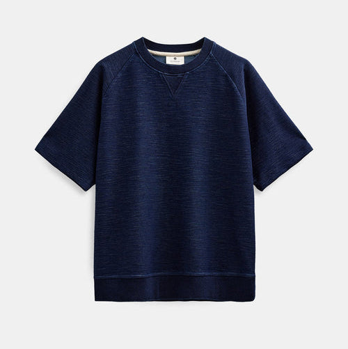 Anerkjendt Aktoni Indigo SS Sweat Sky Captain