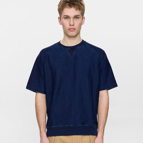 Anerkjendt Aktoni Indigo SS Sweat Sky Captain