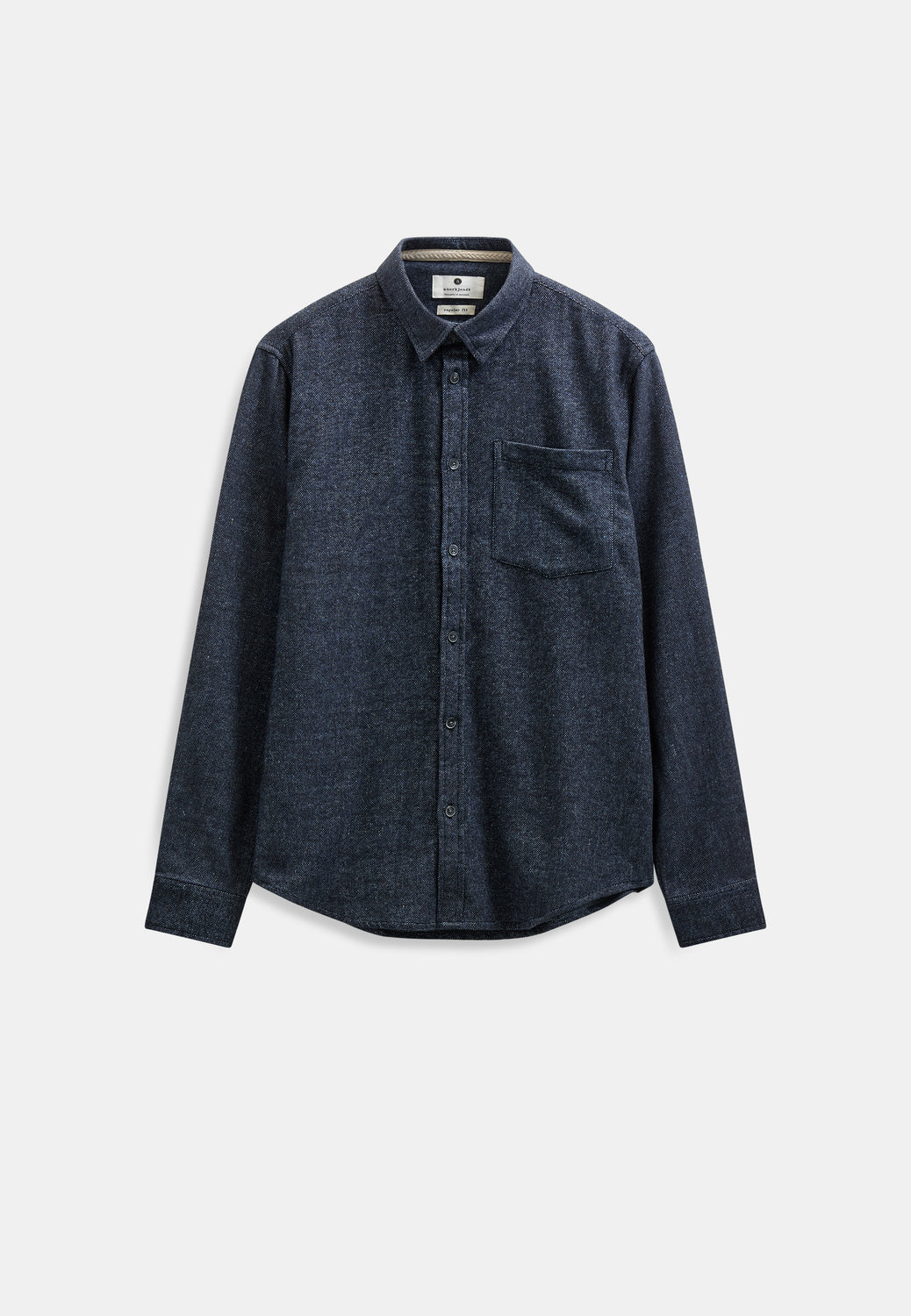 Anerkjendt Akleif Brused LS Shirt Sky Captain