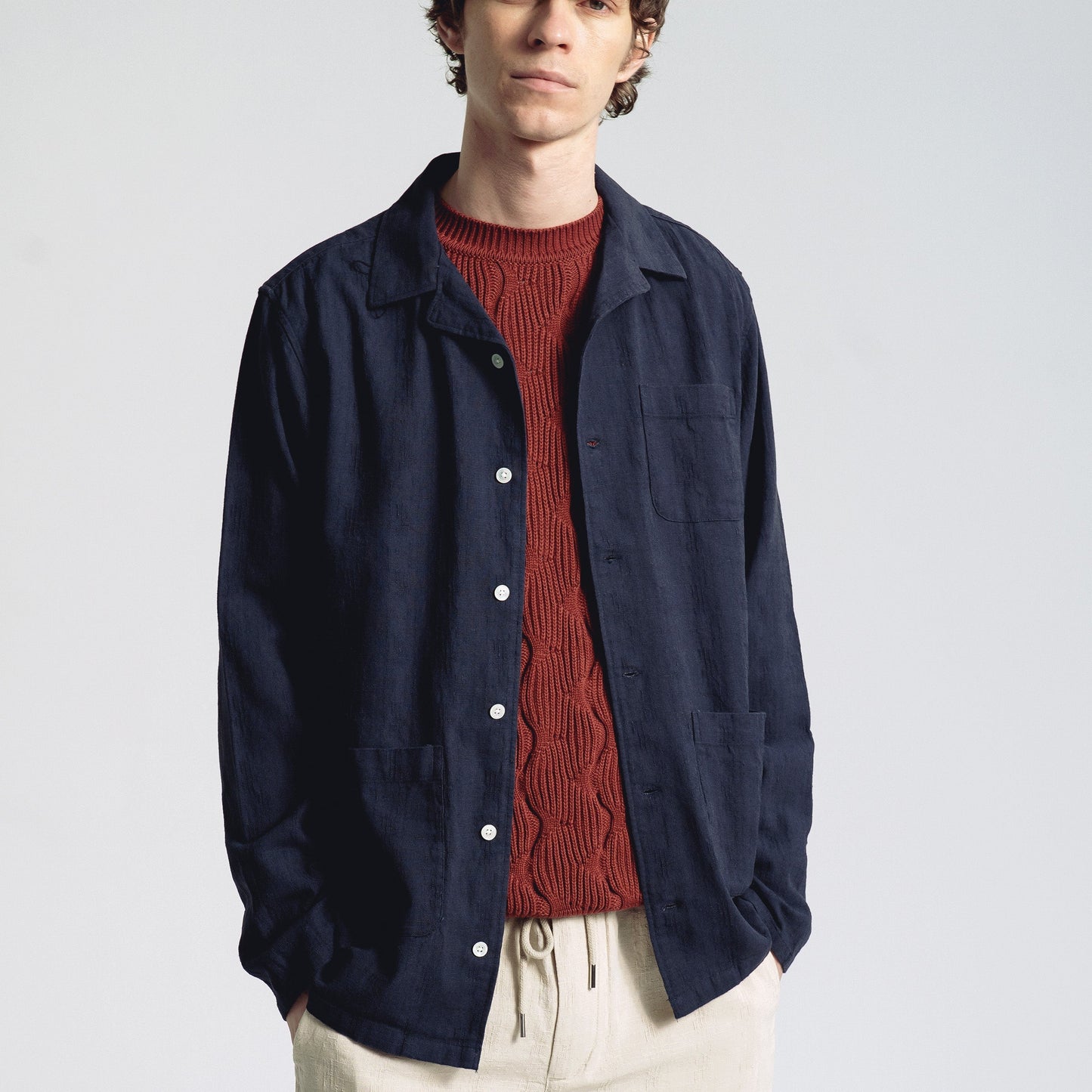 Far Afield Dewey Shirt Blue