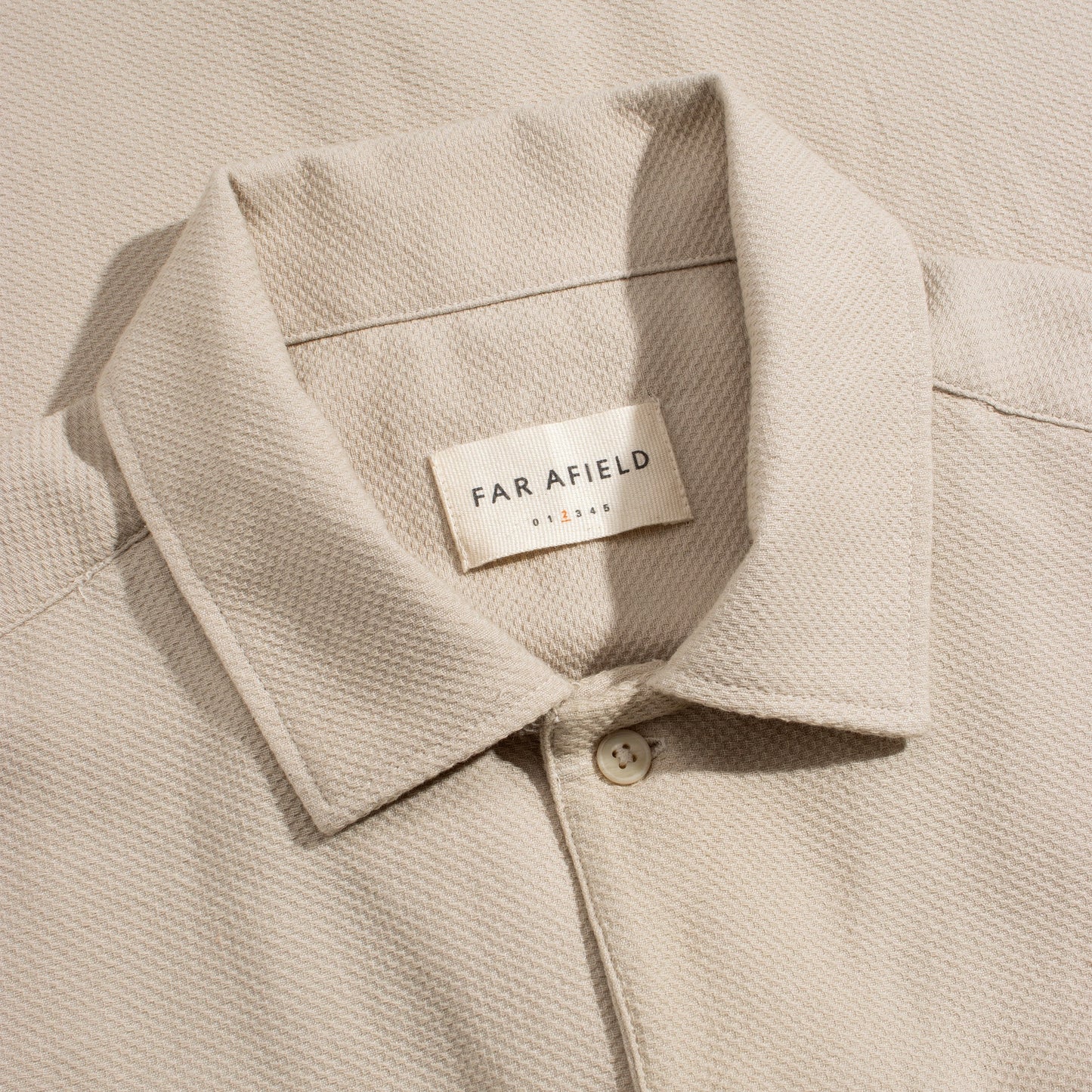 Far Afield Busey Textured Shirt Sand