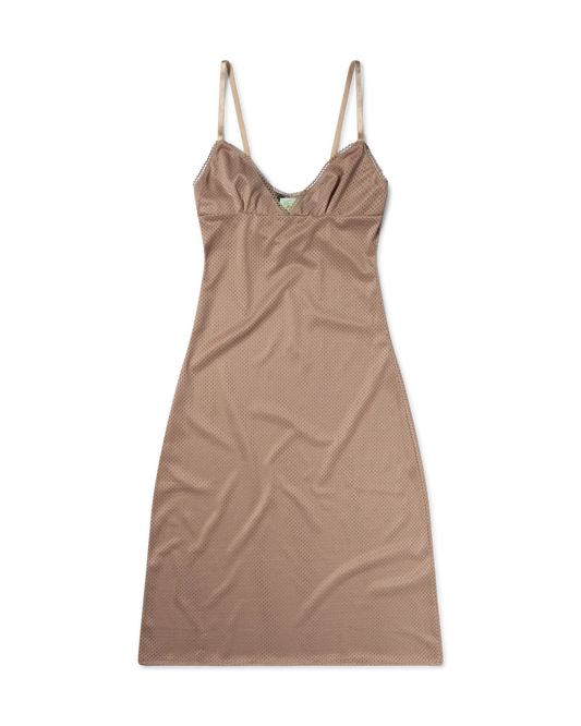 Aries Airtex Longer Lexi Dress Caramel