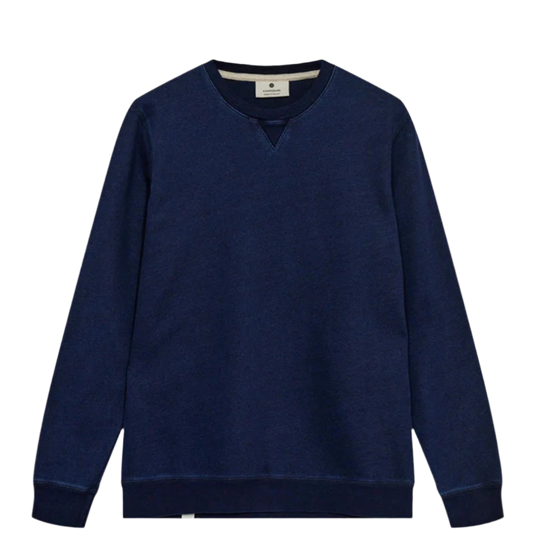 Anerkjendt Akruben Indigo Waffle Sweat Sky Captain