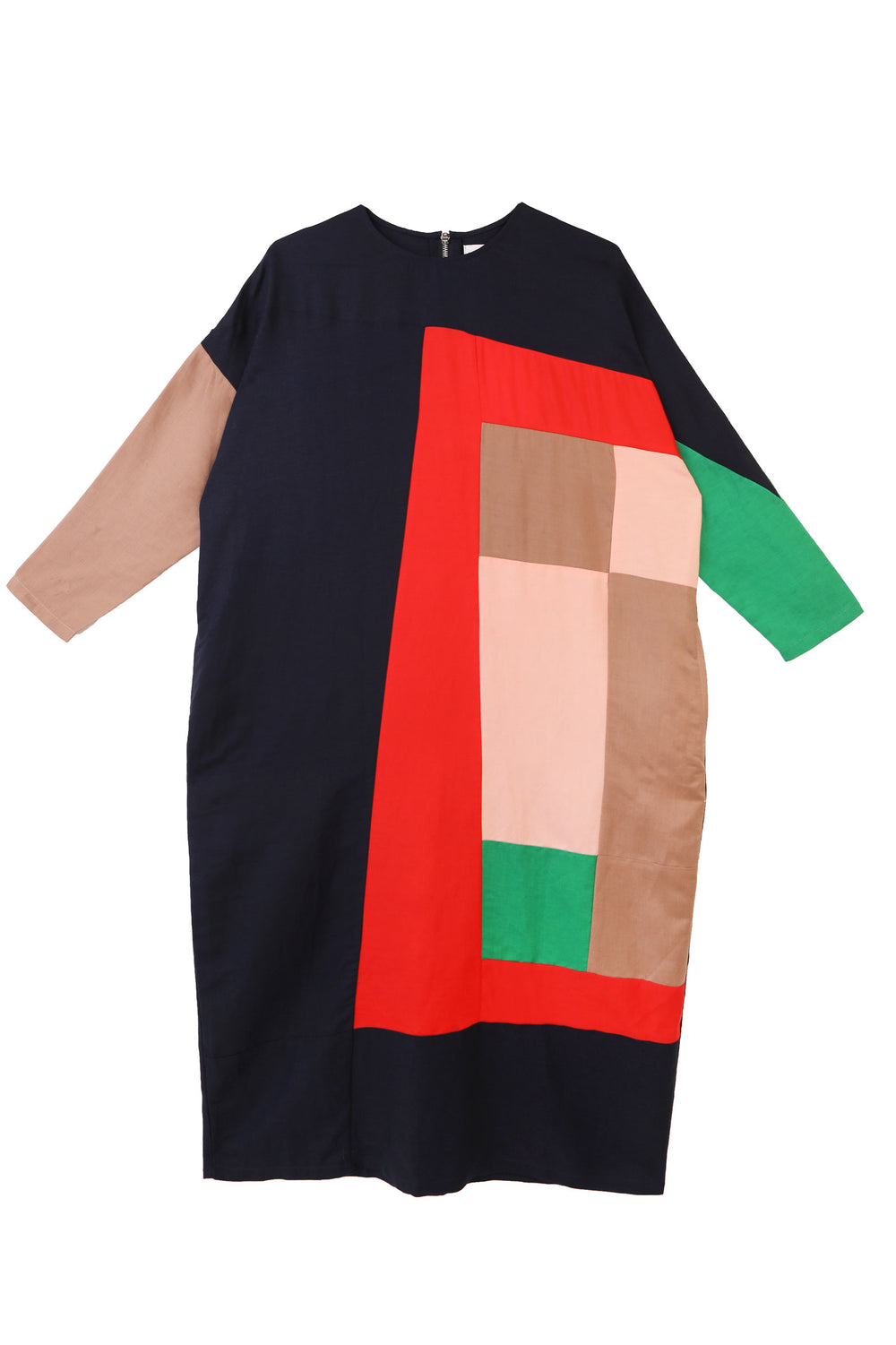 L.F.Markey Aldon Dress Rubik Patchwork