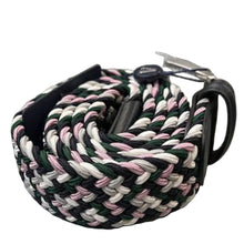 Load image into Gallery viewer, Andersons Classic Elastic Woven Belt Black/White/Green/Pink
