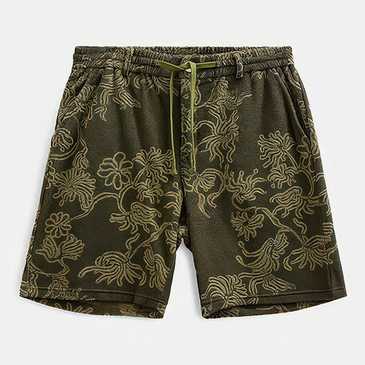 Anerkjendt Arkjan Frotte Jac Shorts Forest Night