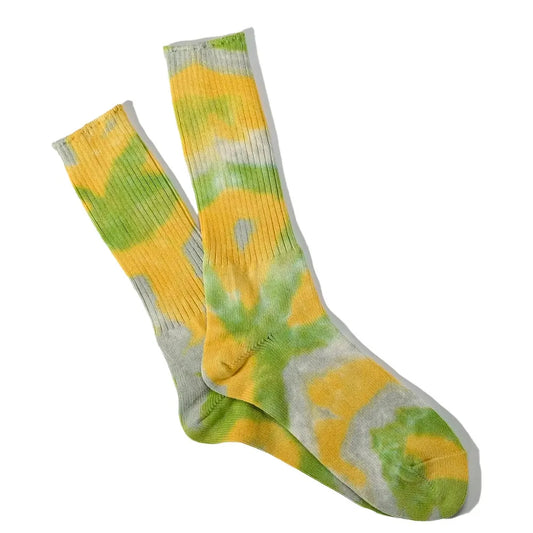 Anonymous Ism Tie Dye Crew Yellow