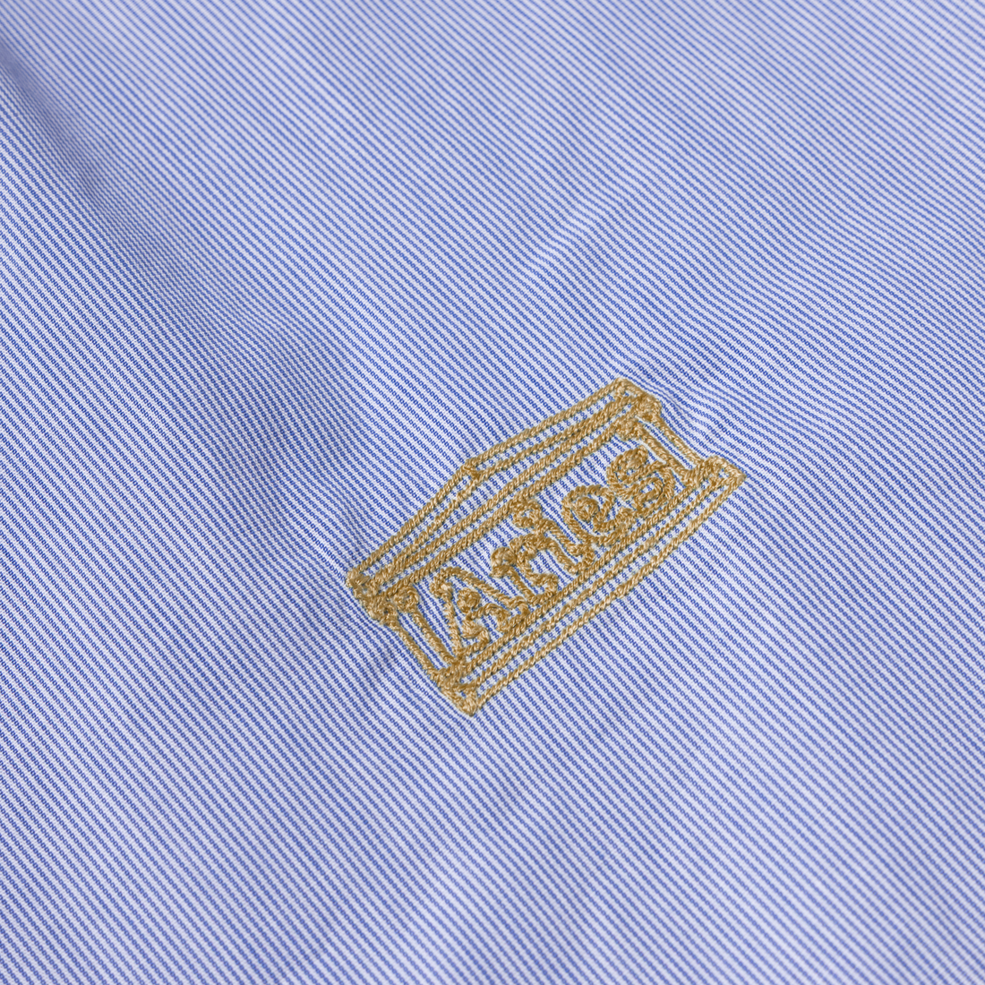 Aries Stripe Poplin Classic Boxer Shorts Blue