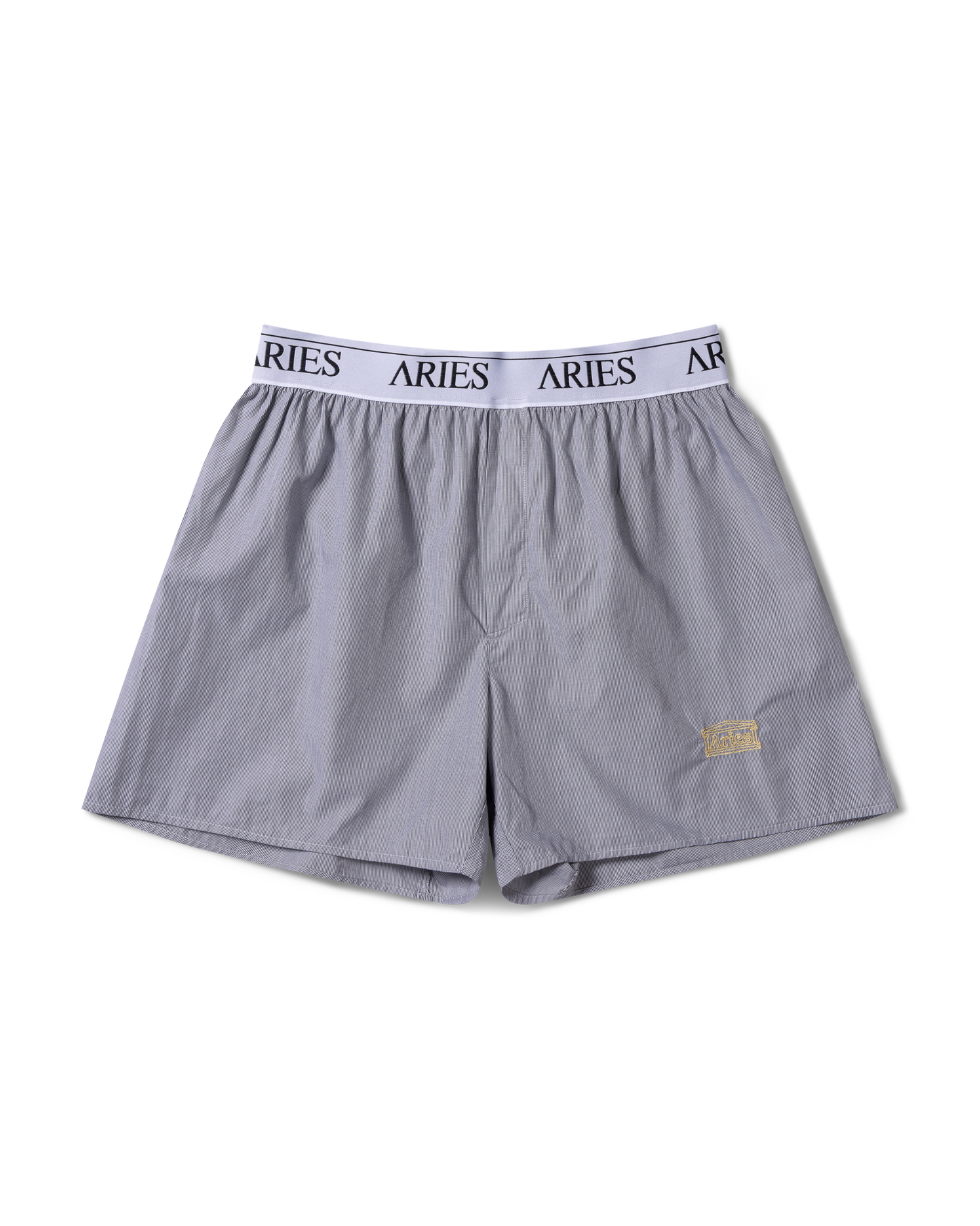 Aries Classic Poplin Temple Boxer Shorts White