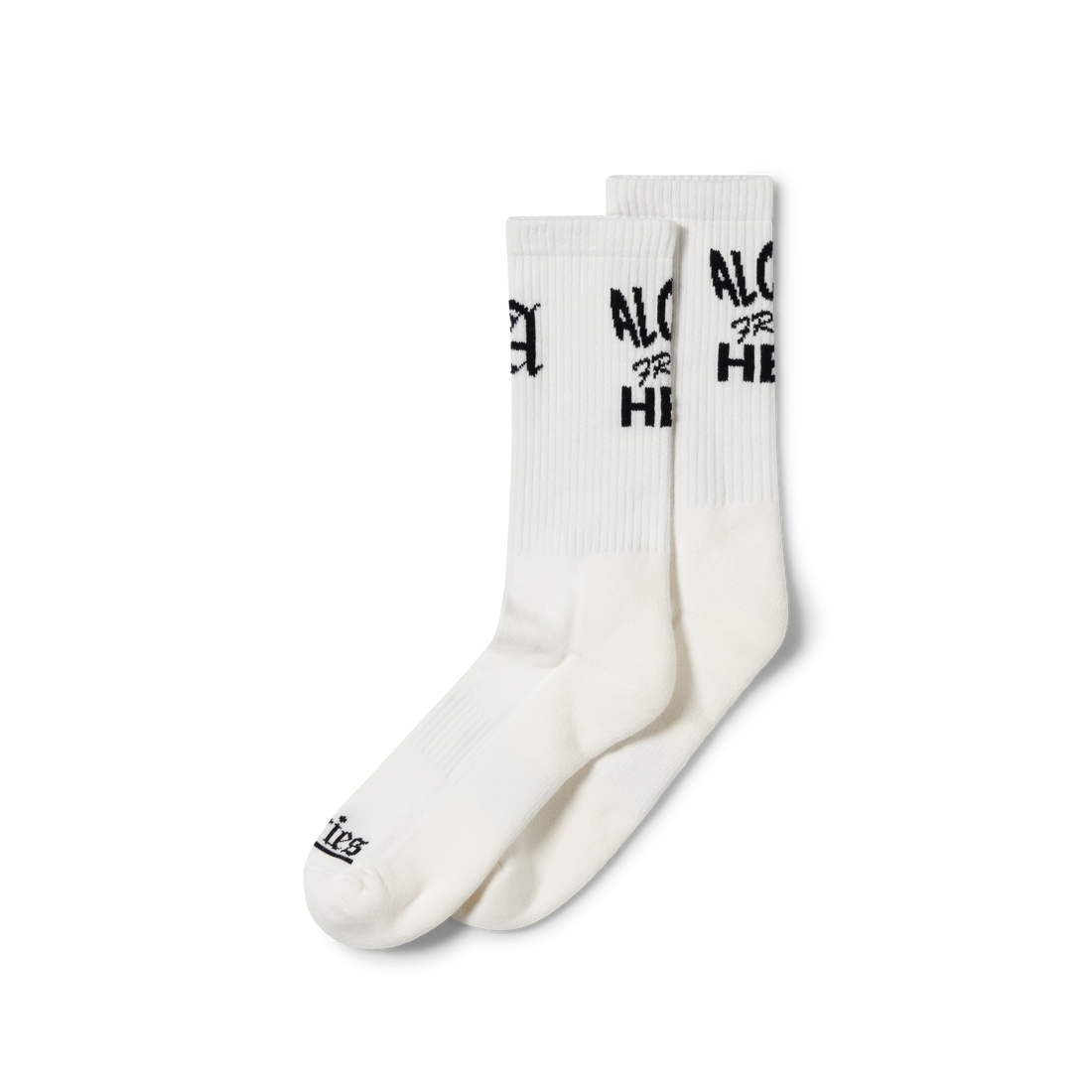 Aries aloha from hell sock White