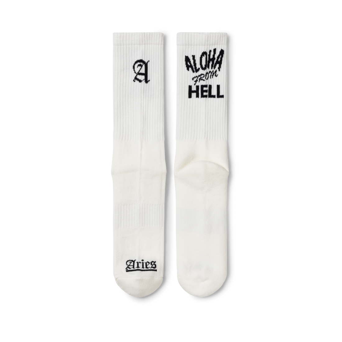 Aries aloha from hell sock White