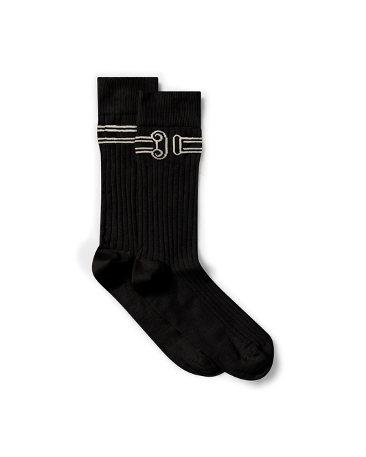 Aries Column Rib Sock Black