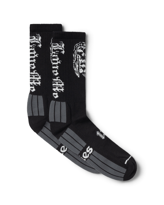 Aries Love Me Sock Black