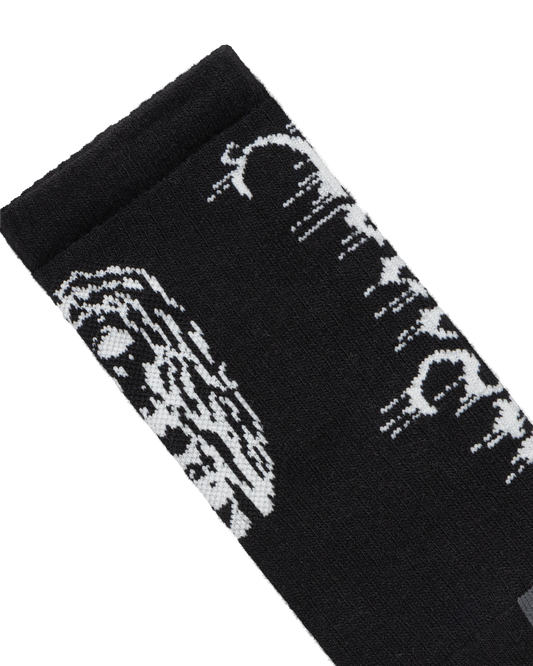 Aries Love Me Sock Black