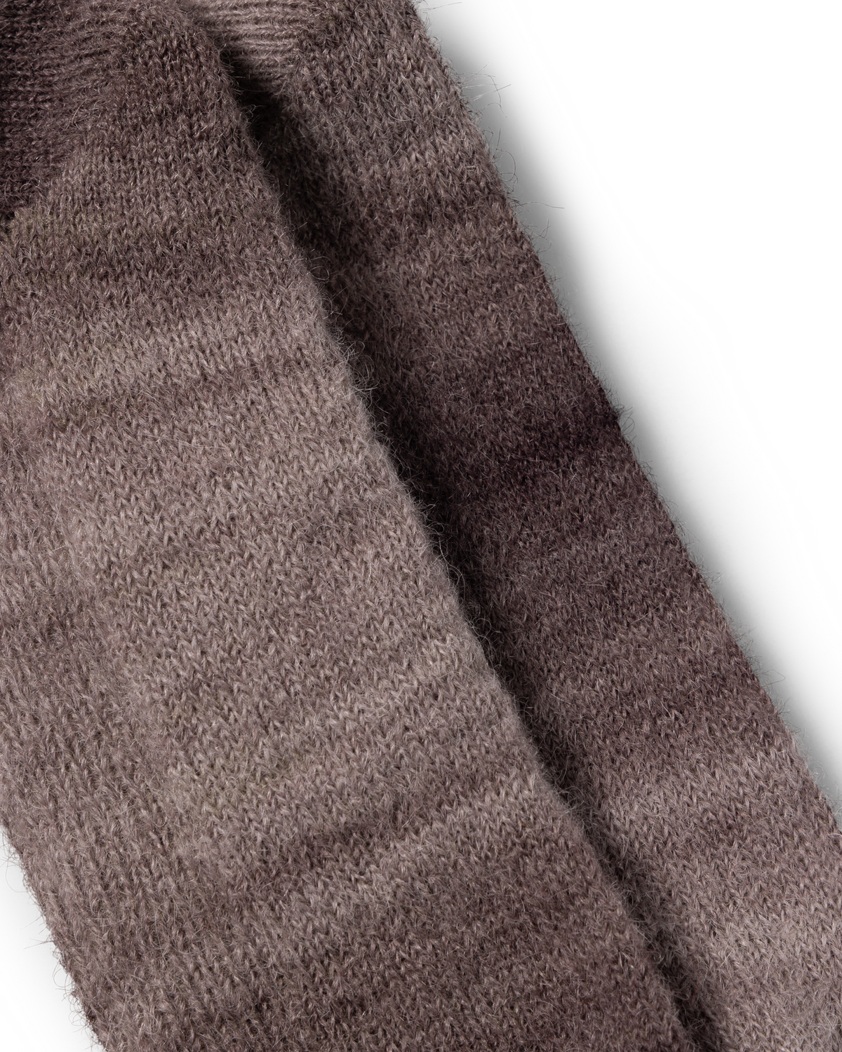 Aries Mohair Aries Wake Sock Brown